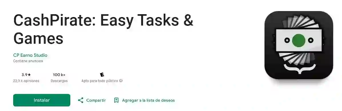 Ganar dinero por internet jugando en CASHPIRATE BUZZ