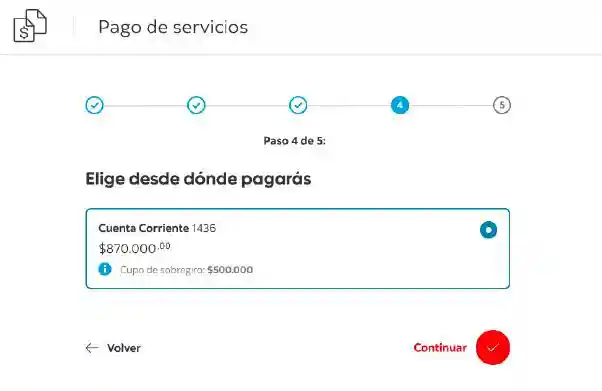 Los servicios públicos se pueden pagar con tarjeta de crédito