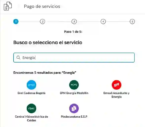 Los servicios públicos se pueden pagar con tarjeta de crédito